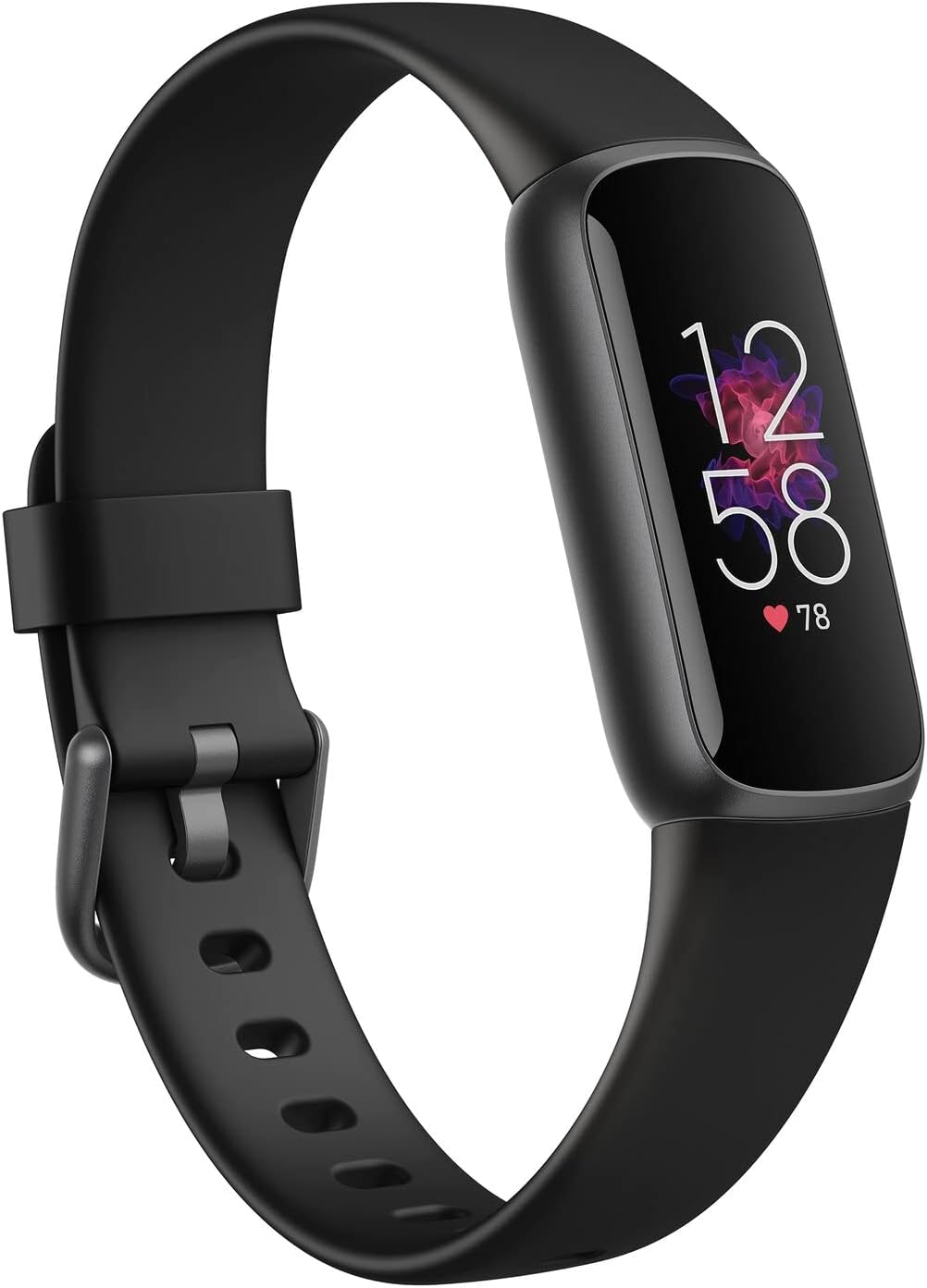 Fitbit Luxe Fitness and Wellness Tracker with Stress Management, Sleep Tracking and 24/7 Heart Rate, Black/Graphite, One Size (S & L Bands Included) (Renewed) - Image 9